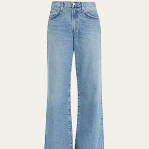 AGOLDE Clara Low Slung Jeans in Signal Sz 26